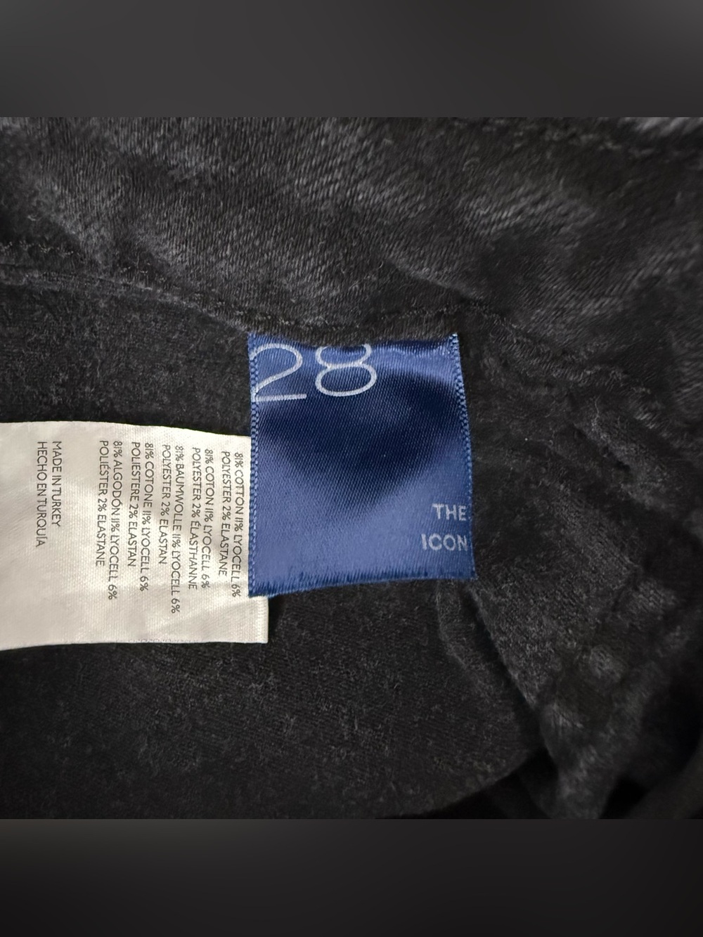 Anthropologie Pilcro Black The Icon Flare Jeans Size 28 - Picture 10 of 10